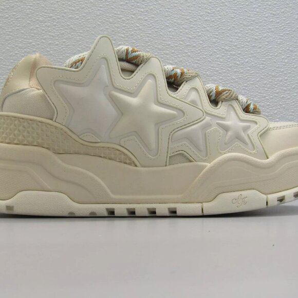 NEW KAALIXTO Women's Sneakers White Cream Bread Shoes Comfort Casual Size 9.5 - Picture 7 of 8